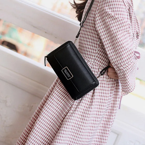 High Capacity Multi Slot Crossbody Phone Bag