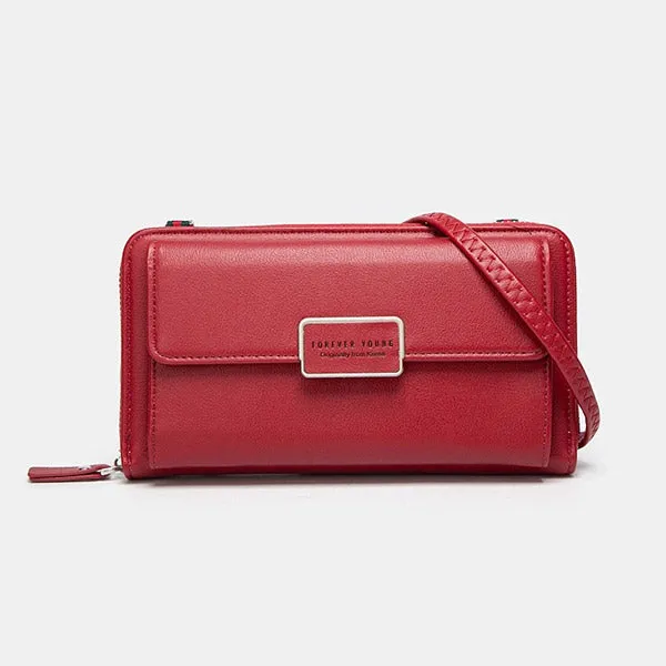 High Capacity Multi Slot Crossbody Phone Bag
