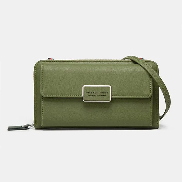 High Capacity Multi Slot Crossbody Phone Bag
