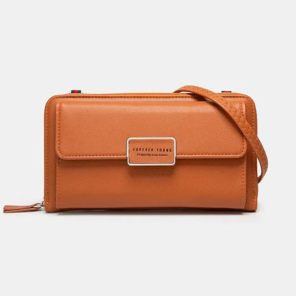 High Capacity Multi Slot Crossbody Phone Bag