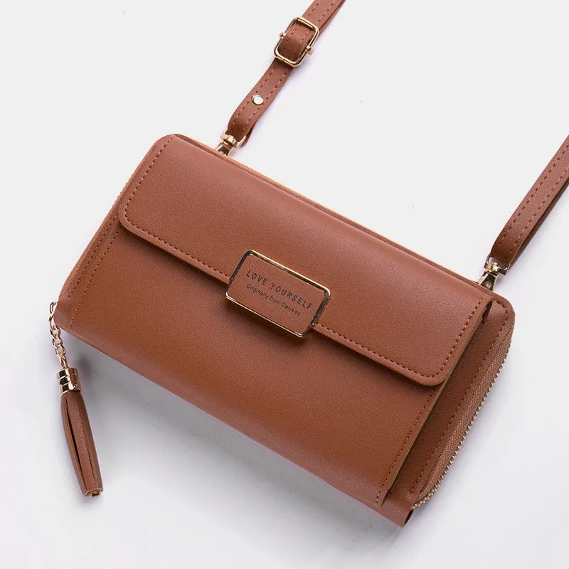 High Capacity Multi Slot Crossbody Phone Bag