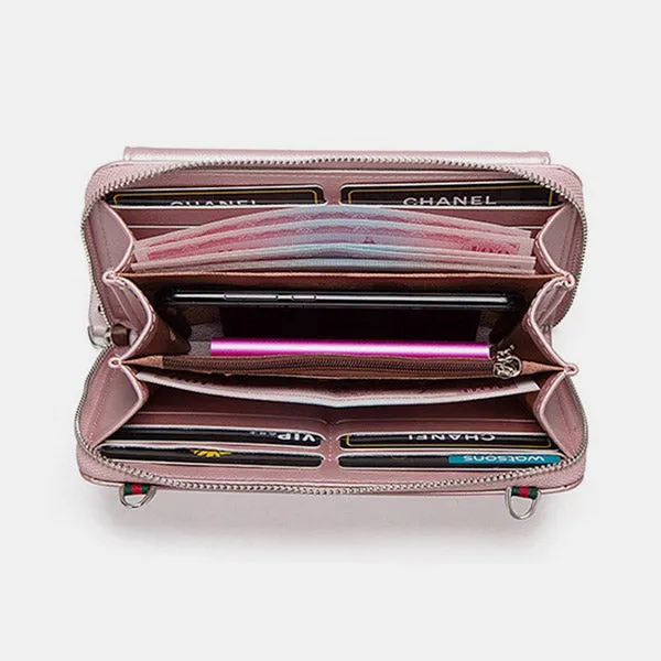 High Capacity Multi Slot Crossbody Phone Bag