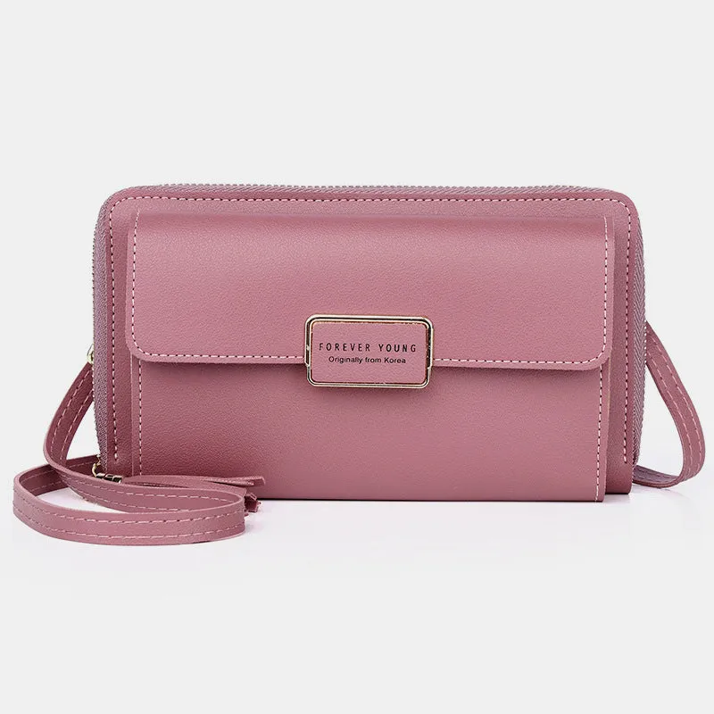 High Capacity Multi Slot Crossbody Phone Bag