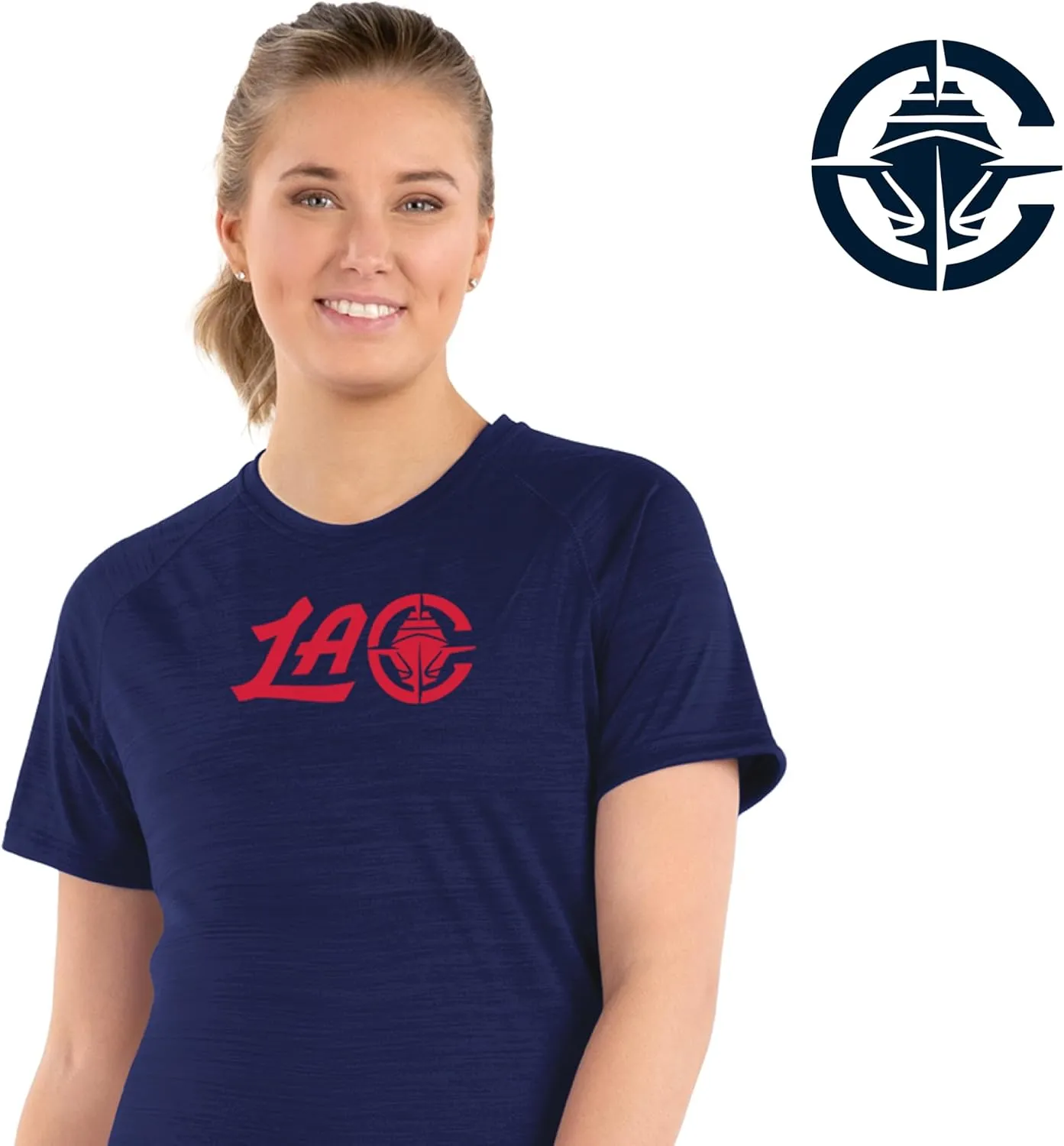Holloway NBA Women's All-Pro Tee - Athletic, Lightweight and Breathable Shirt for Outdoor Activities