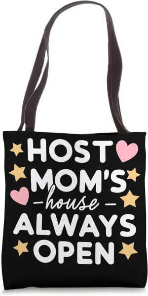 Host Mom Exchange Student Host Family Host Parent Tote Bag