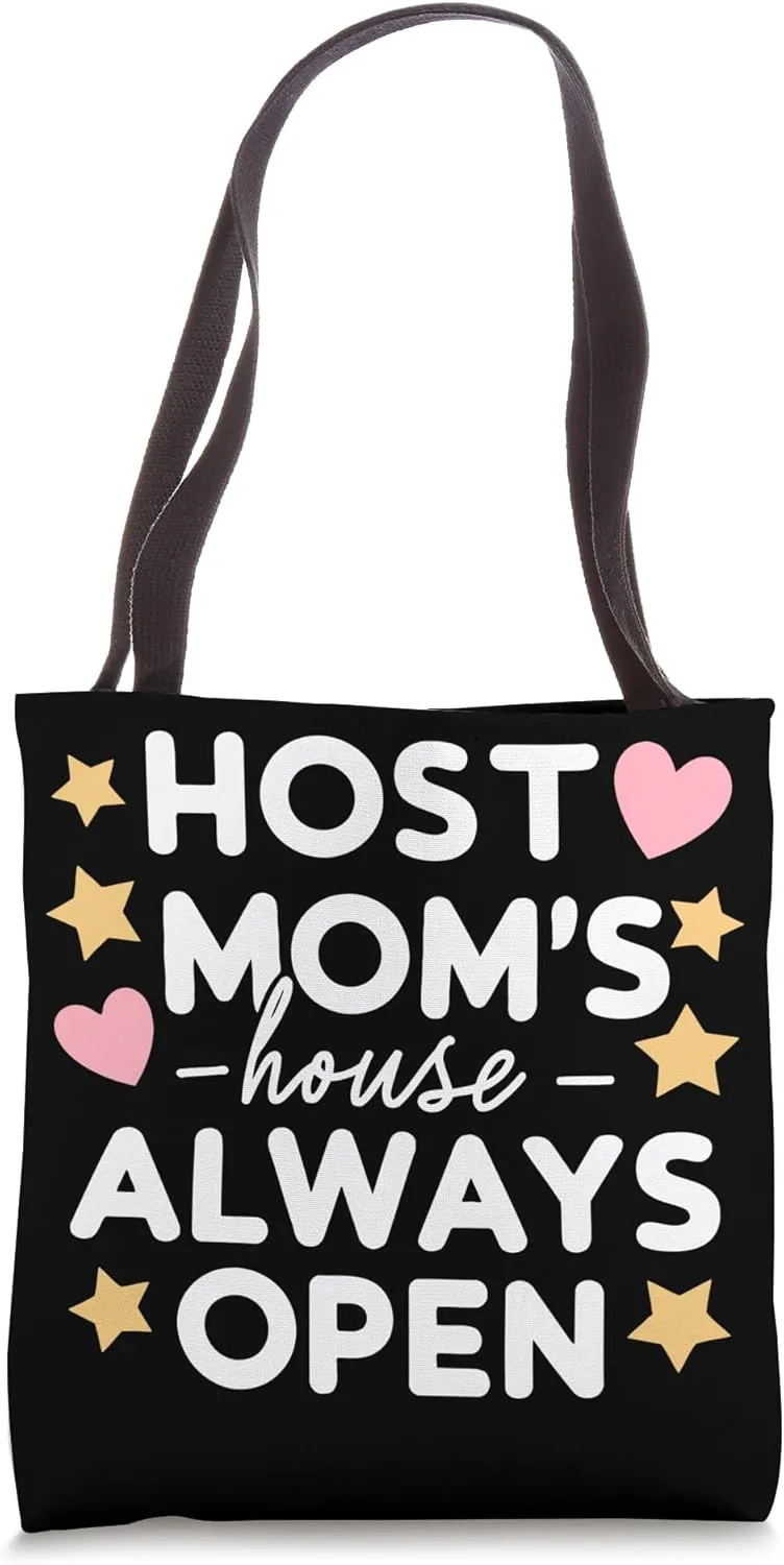 Host Mom Exchange Student Host Family Host Parent Tote Bag