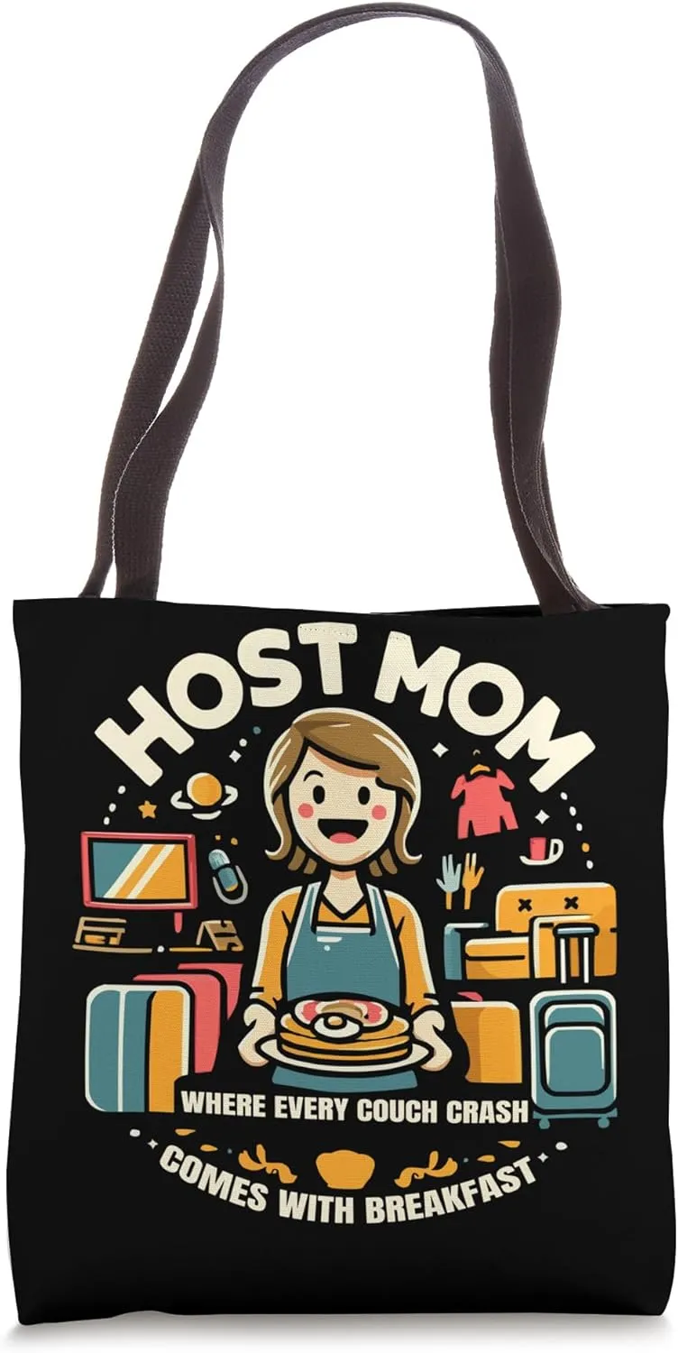 Host Mom Exchange Student Host Family Host Parent Tote Bag
