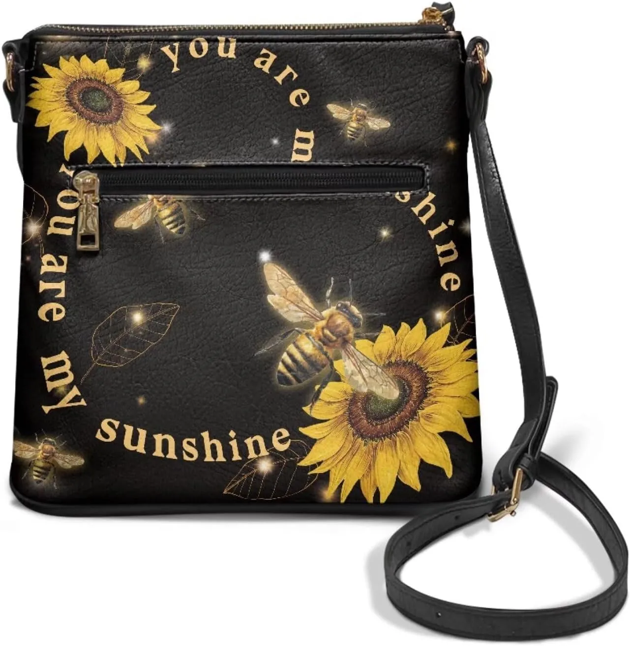 HUGS IDEA Crossbody Purse for Women,Lightweight Crossbody Bag Soft Leather Women's Shoulder Handbags