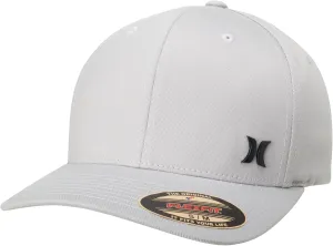 Hurley Men's Baseball Cap - Breathable 6 Panel Stretch Curved Bill Fitted Hat