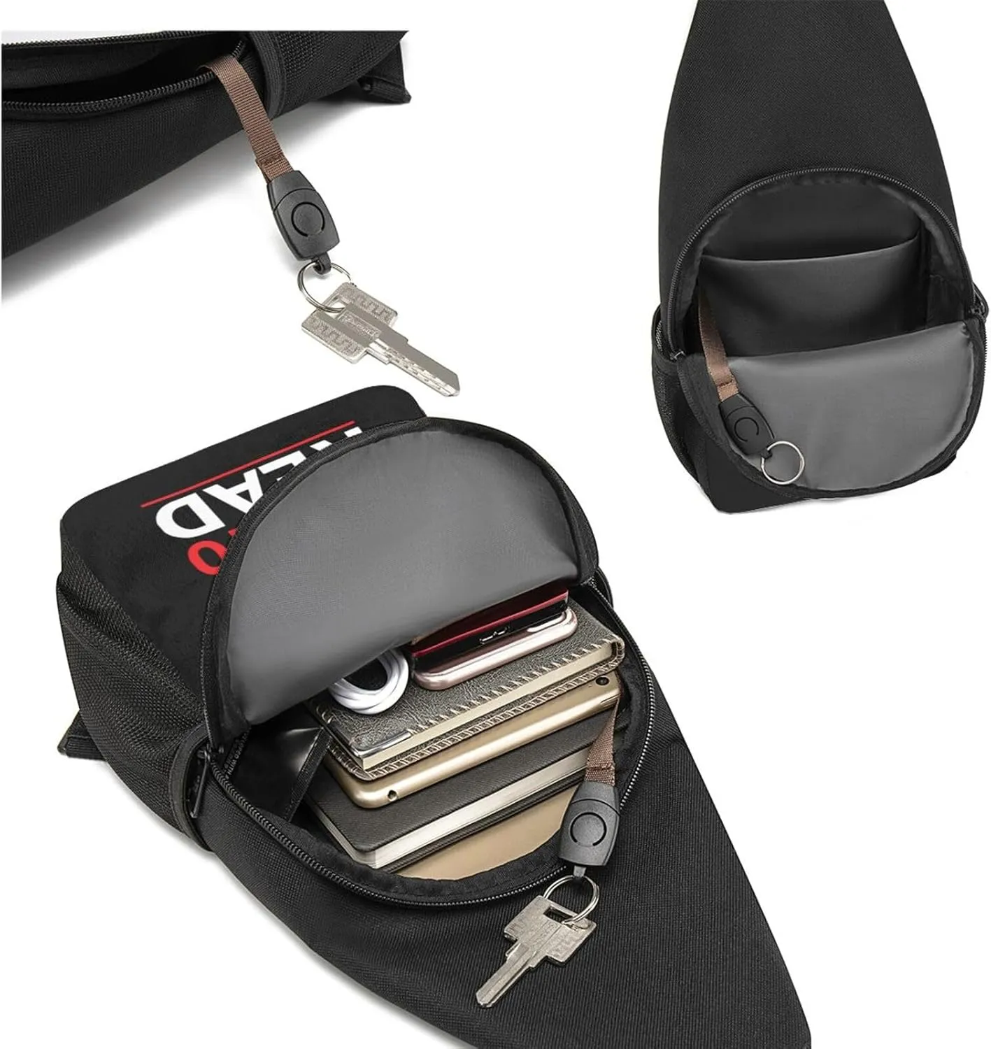 I Just Really Love To Read Unisex Chest Bag Lightweight Crossbody Shoulder Bag Travel Pocket