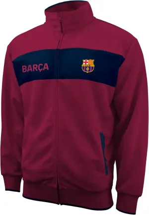 Icon Sports Officially Licensed Mens Soccer Track Jacket – Full Zip Active Top – Lightweight Football Club Team Apparel