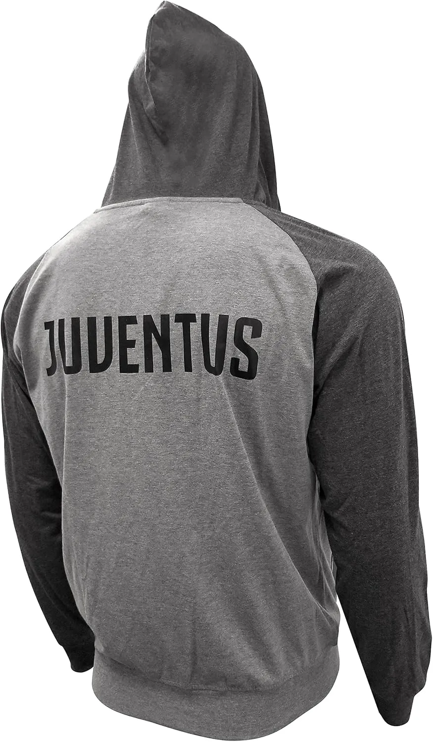Icon Sports Soccer Hoodie Jacket – Official Men’s Lightweight Football Club Team Logo Full Zip Up Casual Training Adult Top