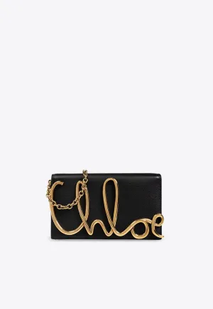 Iconic Logo Crossbody Bag in Soft Leather
