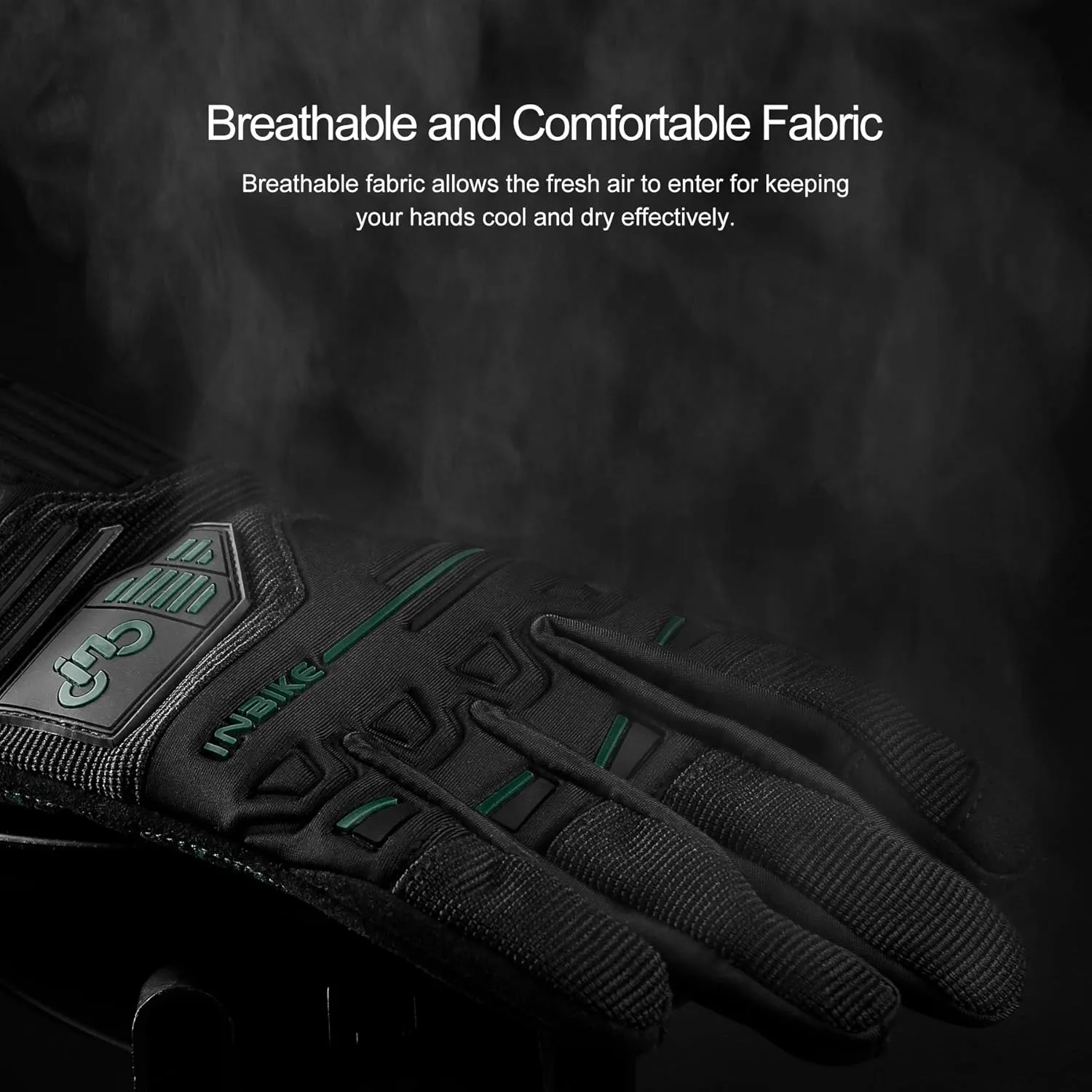 INBIKE Cycling Gloves Bike Glove Anti Slip Shock Absorbing Adjustable Breathable Padded MTB Racing Sports Gloves…