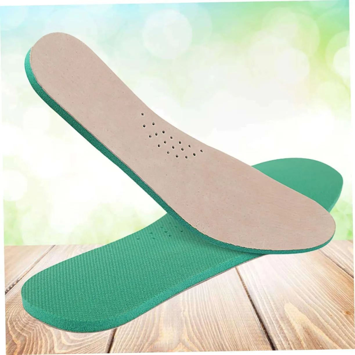 Insoles Sheepskin Insoles for Standing Day Breathable Sports for Women's Men's Shoes