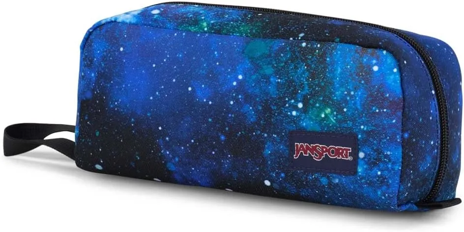 JanSport Perfect Pouch – Accordion Opening, Single Compartment with 3 Dividers, Small Internal Pocket