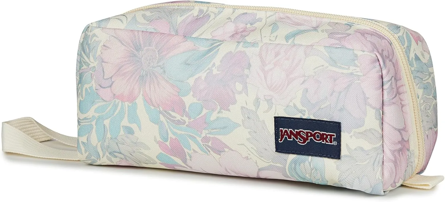 JanSport Perfect Pouch – Accordion Opening, Single Compartment with 3 Dividers, Small Internal Pocket