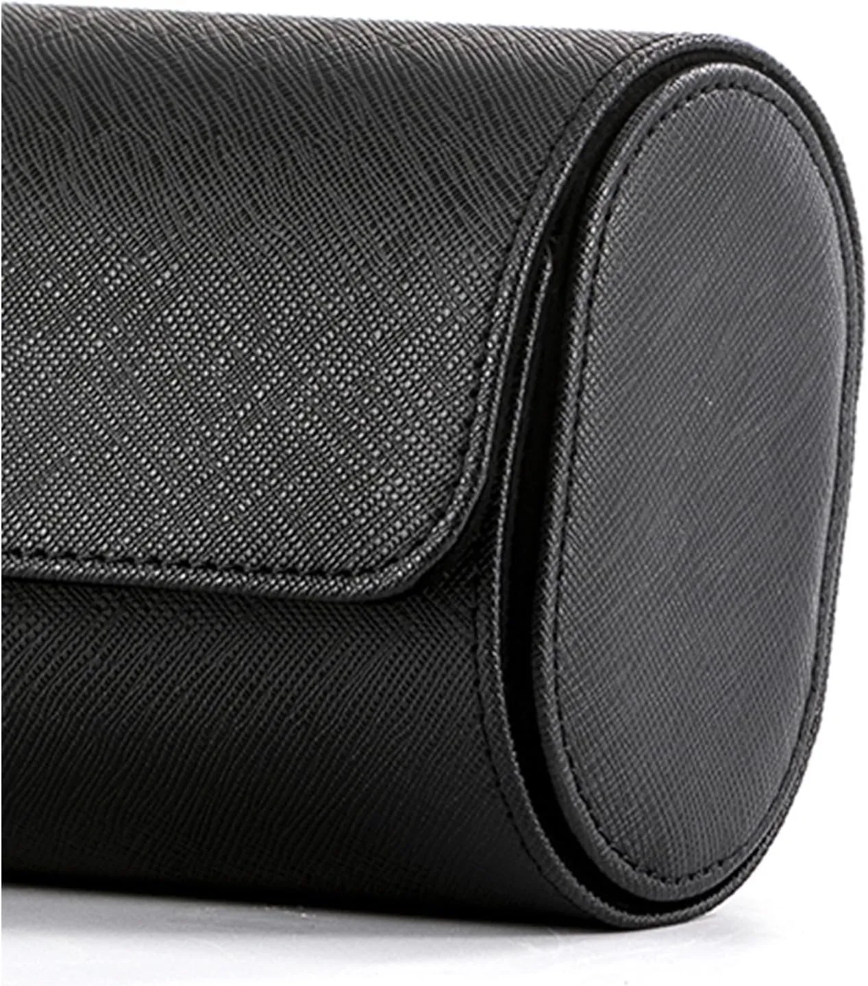 JEKKAH Watch Storage Box Portable Travel Multi-Position Watch Storage Bag Mechanical Watch Packaging Box Watch Bag(3 Slots)