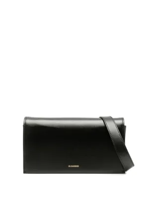Jil Sander Capsule All Day Small Leather Crossbody Bag