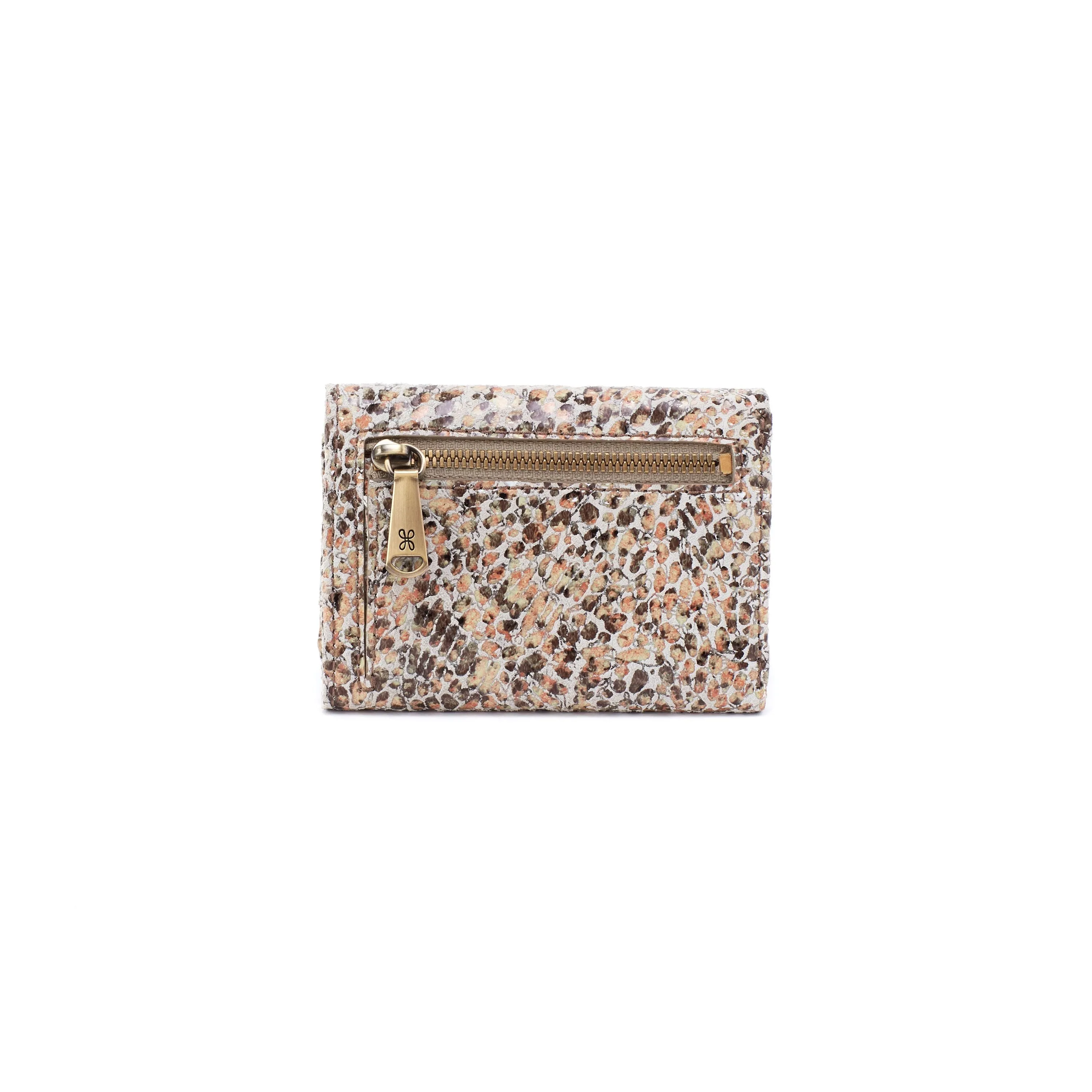 Jill Mini Trifold Wallet in Terrazzo
