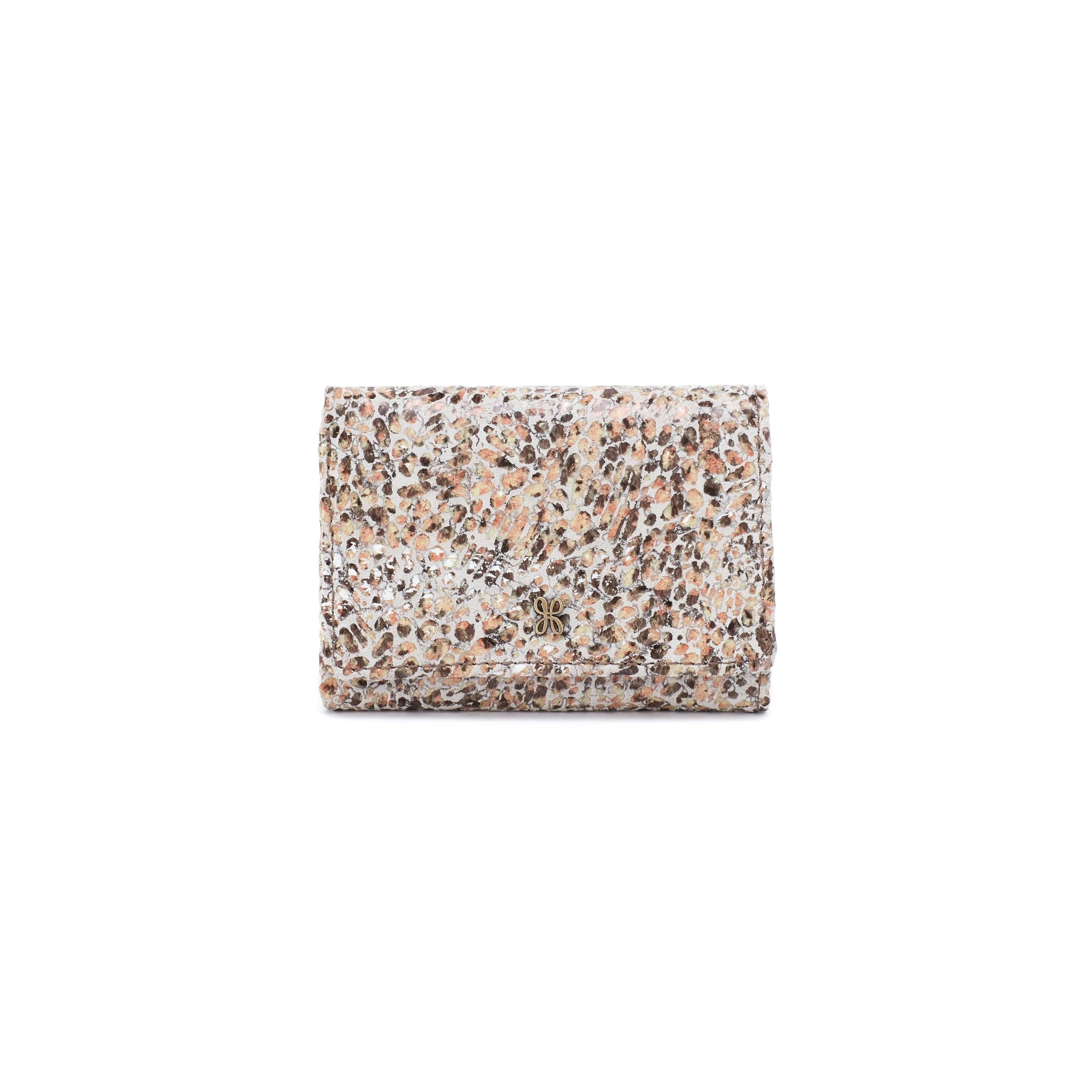 Jill Mini Trifold Wallet in Terrazzo