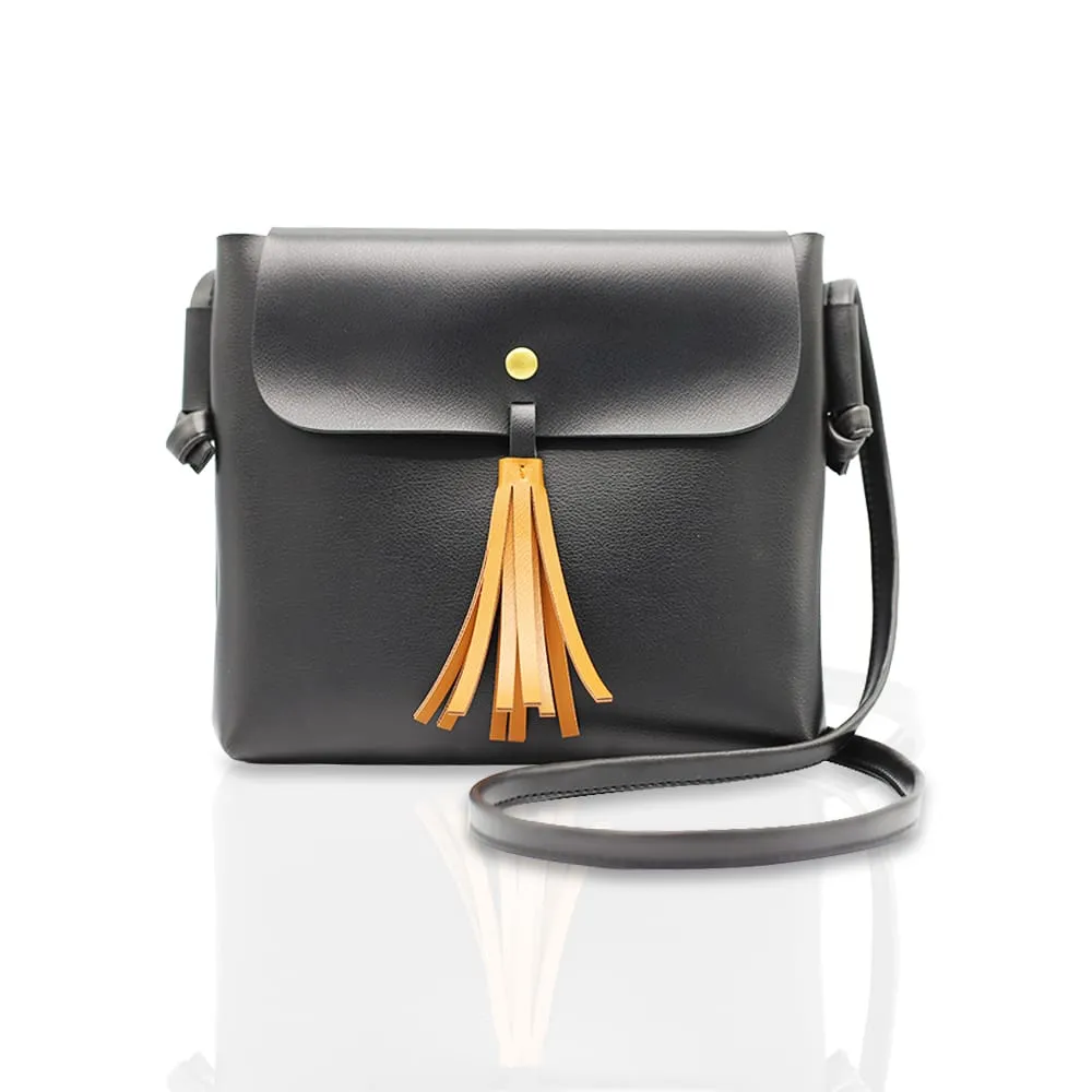 Joan Black Tussle Crossbody