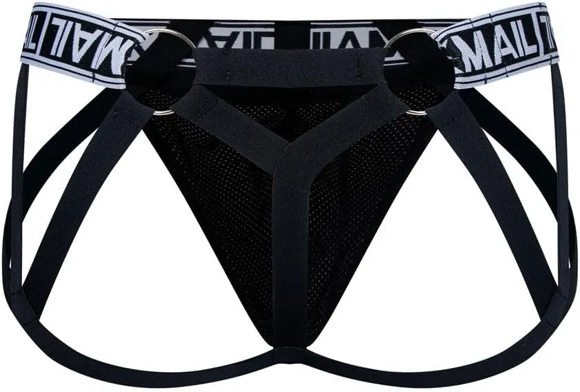 JOCKMAIL Mesh Breathable Jockstrap Athletic Supporters for Men Jock Strap Male Underwear