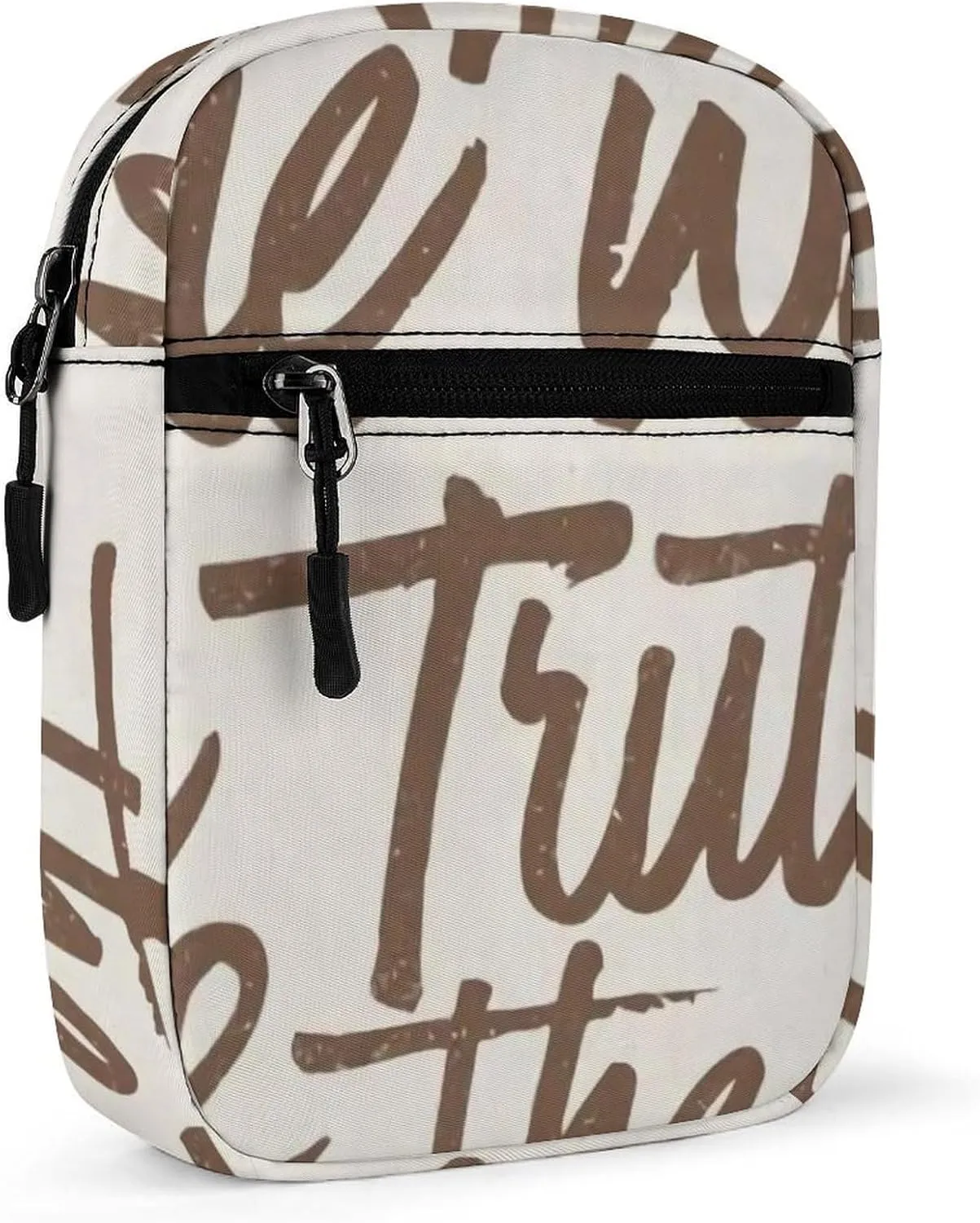 John I Am The Way The Truth And The Life Crossbody Bag Small Shoulder Bag Waterproof, Lightweight And Convenient