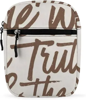 John I Am The Way The Truth And The Life Crossbody Bag Small Shoulder Bag Waterproof, Lightweight And Convenient