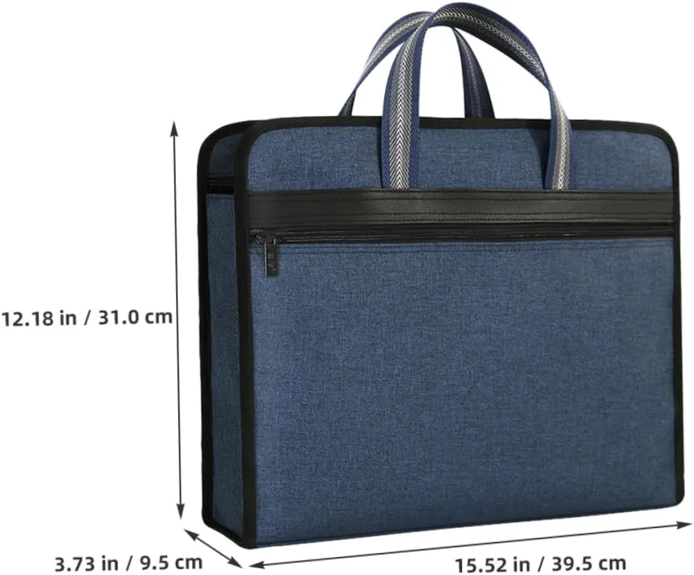 jojofuny Document Holder Bag Office File Carrier Tote Storage for Women's Organizer