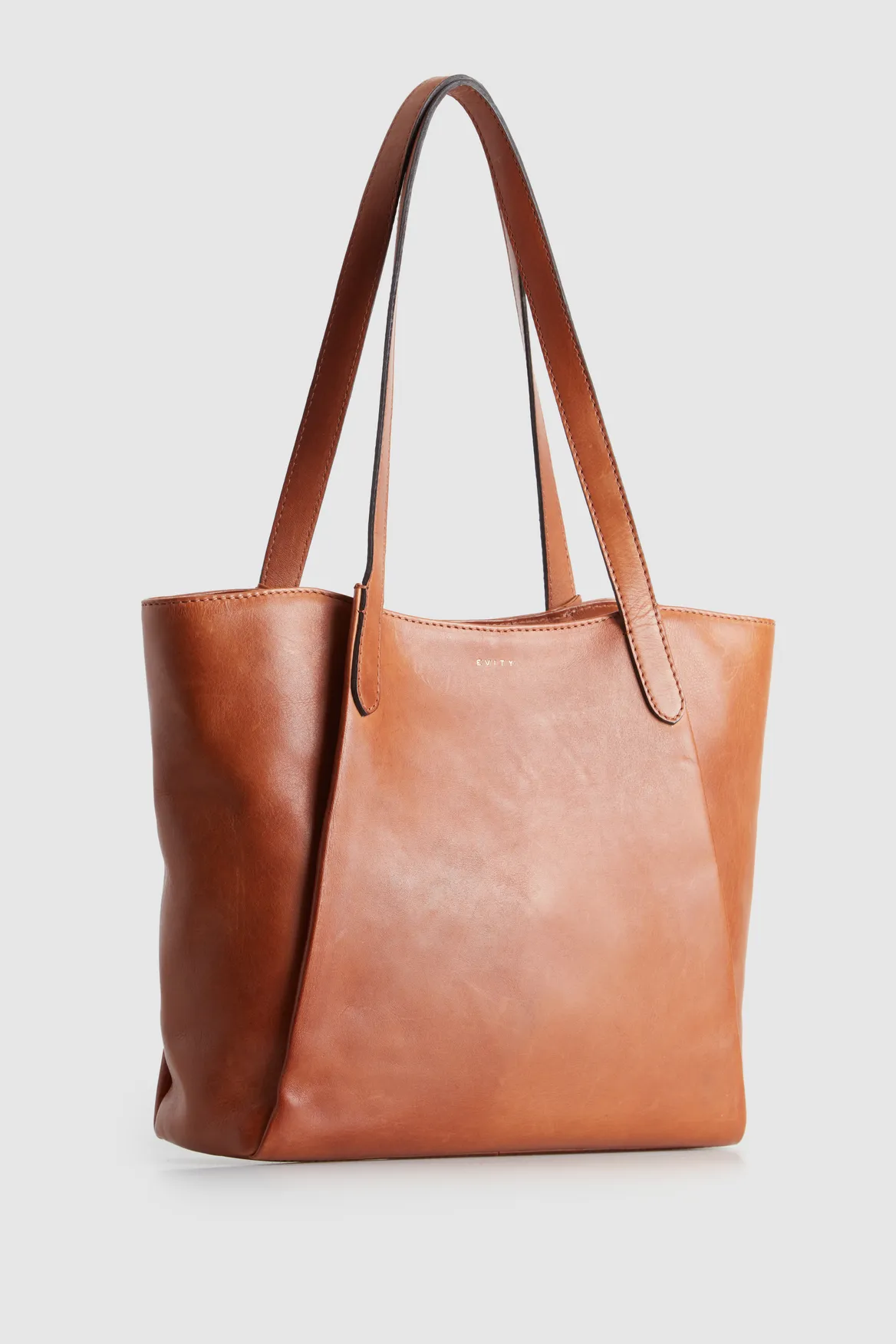 Josie Leather Soft Fold Tote Bag