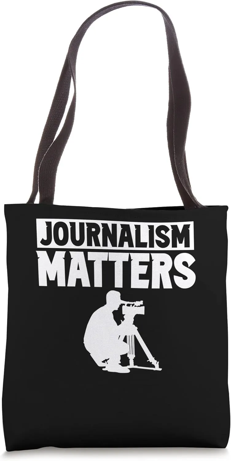 Journalism Matters Job Journalist Reporter Press Tote Bag