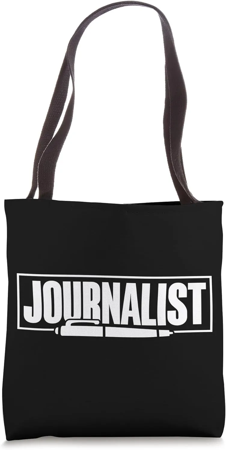 Journalist Reporter Press Job Journalism Journalist Tote Bag