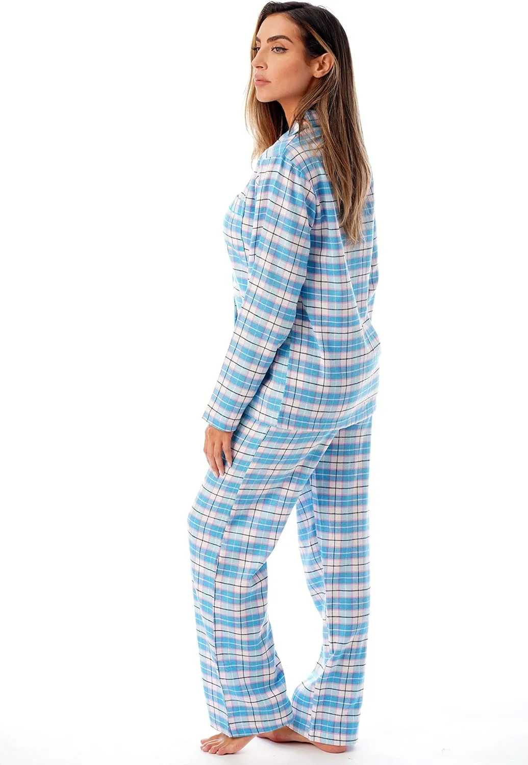 Just Love Long Sleeve Flannel Pajama Sets for Women