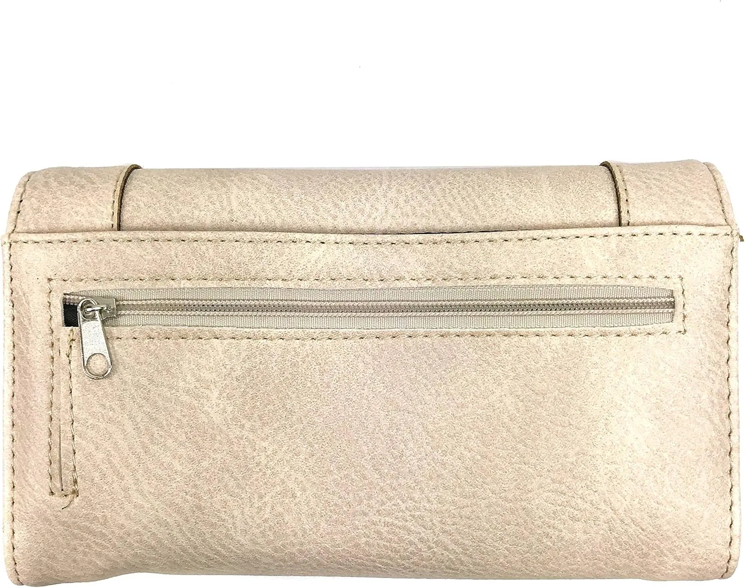 Justin West Dales Pony Horse White Mane Embroidery Feather Conceal Carry Women Handbag Purse