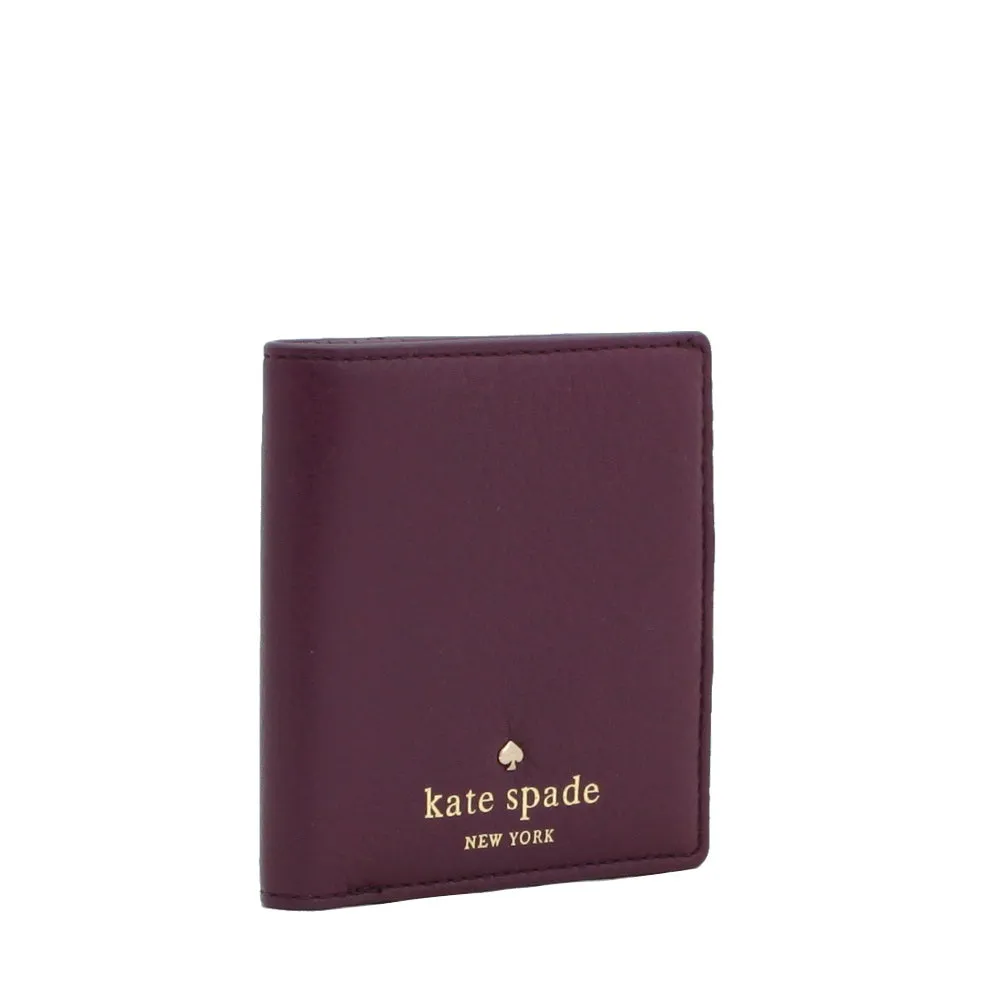 Kate Spade Cobble Hill Small Stacy Wallet- Deep Emerald