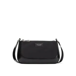 Kate Spade Sam Icon Nylon East West Medium Crossbody - Black