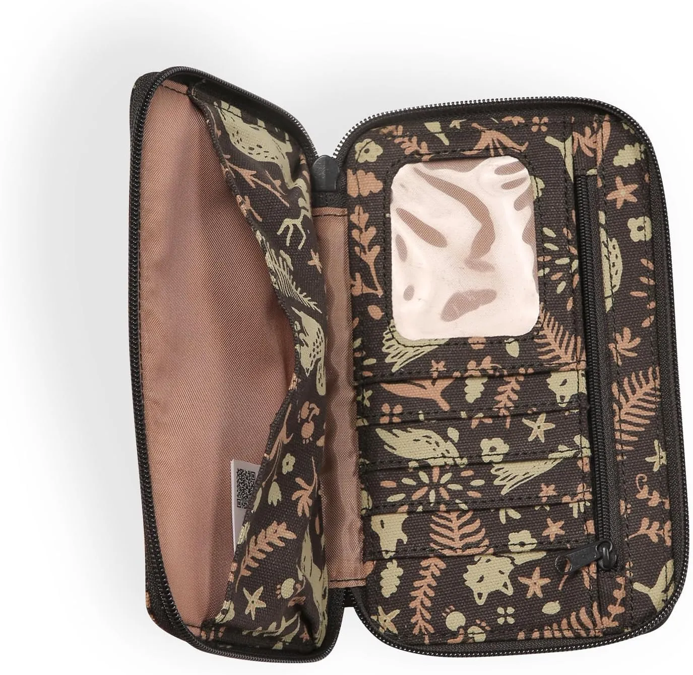 KAVU Go Time Bi-Fold Crossbody Wallet with Rope Strap