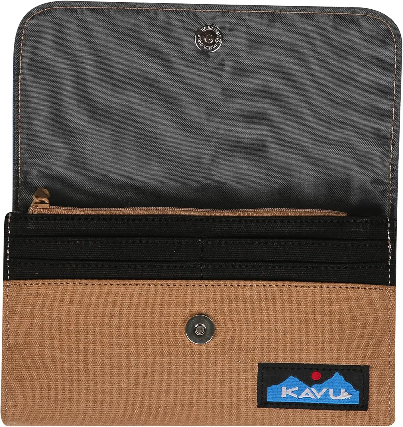 KAVU Islamorada Crossbody Bi Fold Wallet with Rope Strap