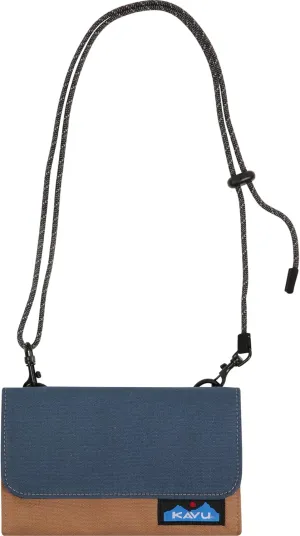 KAVU Islamorada Crossbody Bi Fold Wallet with Rope Strap