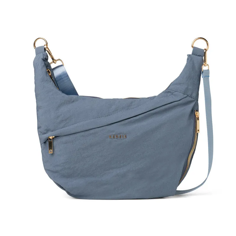 Kedzie - Atlas Crossbody, Blue