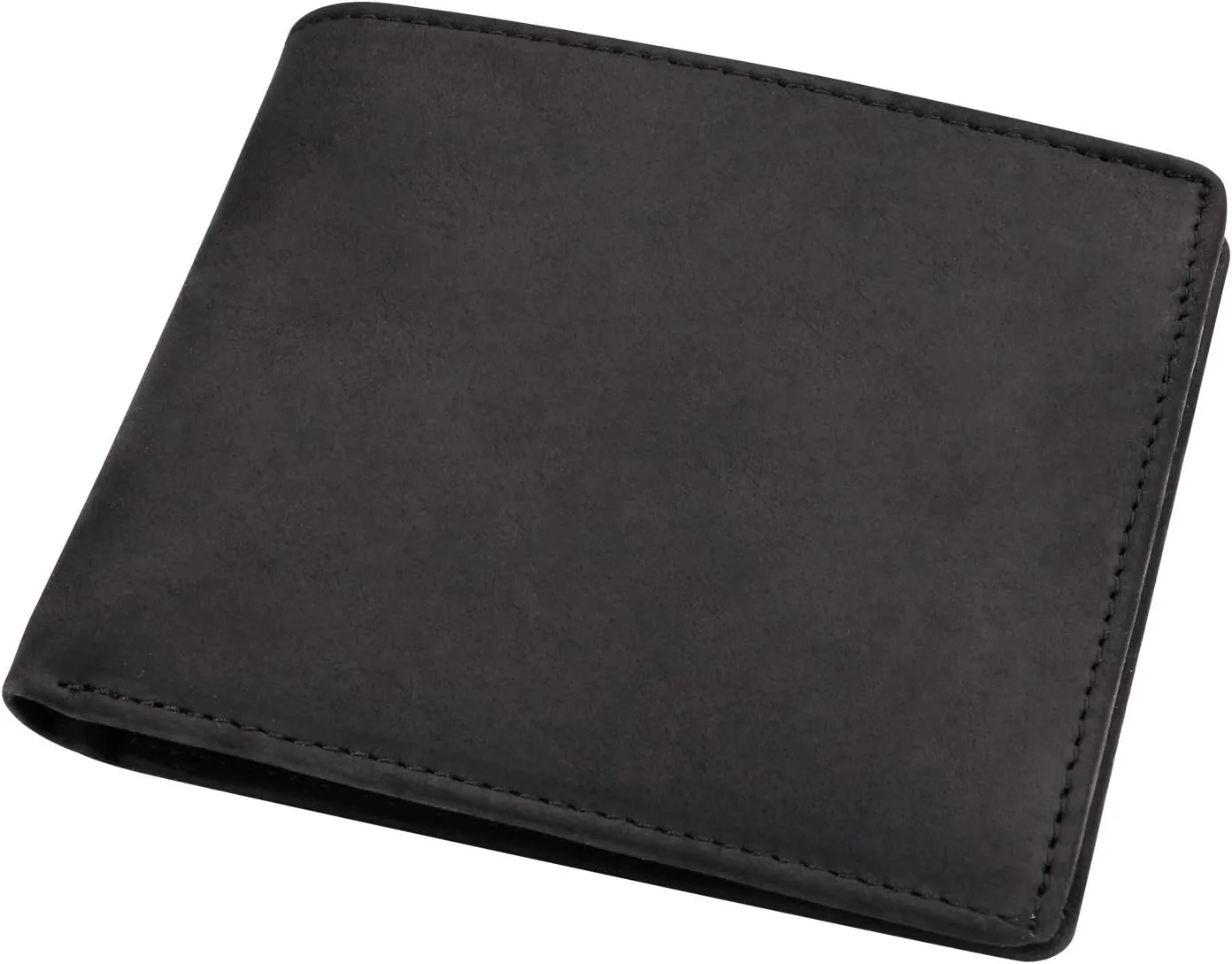 Kenon Personalized Leather Wallet For Boyfriend, Engraved RFID Blocking Bifold Stylish Brown Black Wallet For Boyfriend Valentine's Day Birthday Christmas Gifts