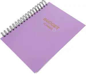 KICHOUSE Budget Planner Book Money Planning Notebook Academic Planner Spiral Binding Planner for Student Professional Organizati