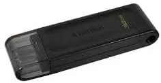 Kingston DataTraveler 70 64GB Portable and Lightweight USB-C flashdrive with USB 3.2 Gen 1 speeds (DT70/64GBCR)