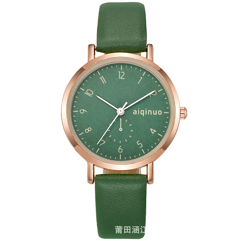 Korean-Style Exam Watch – Simple Waterproof Student
