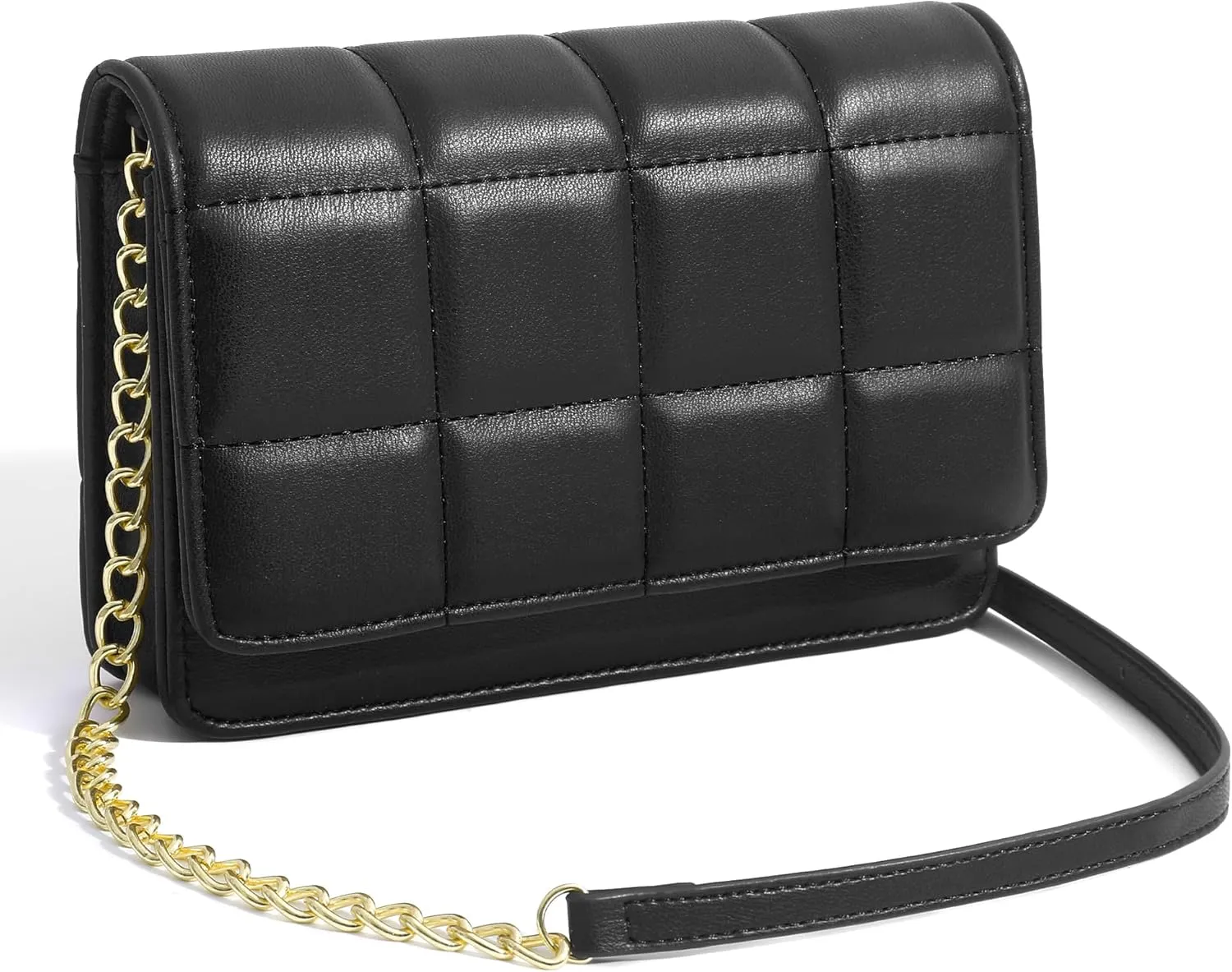 KUKOO Small Crossbody Bag for Women Cell Phone Wallet Purse Clutch Handbags with Credit Card Slots