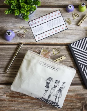 La Vogue - Multipurpose Canvas Pouch