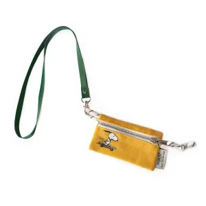 Lanyard Zip Wallet - Snoopy Skateboard