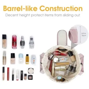 Large Capacity Portable Drawstring Buggy Toiletry Cosmetic Bags