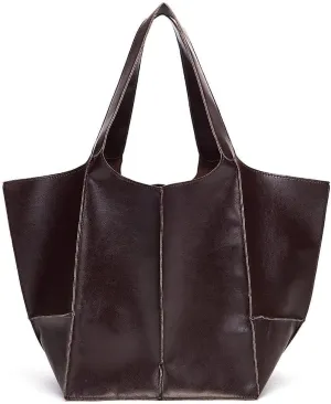 Large Capacity Shoulder Wallet Purse for Work Travel Shopping Women’s Hobo Retro Tote Handbag